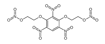 1,3,5-trinitro-2,4-bis-(2-nitryloxy-ethoxy)-benzene结构式