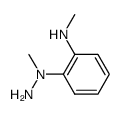 Hydrazine,1-methyl-1-(o-methylaminophenyl)- (4CI) structure