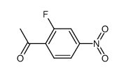 2'-Fluoro-4'-nitroacetophenone structure