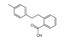 2-[2-(4-methylphenyl)ethyl]benzoic acid Structure