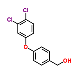 [4-(3,4-Dichlorophenoxy)phenyl]methanol Structure