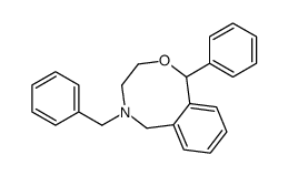 5-benzyl-1-phenyl-1,3,4,6-tetrahydro-2,5-benzoxazocine Structure