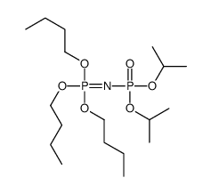 tributoxy-di(propan-2-yloxy)phosphorylimino-λ5-phosphane结构式