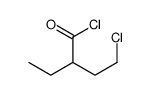 4-chloro-2-ethylbutanoyl chloride Structure