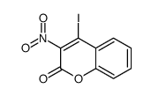 4-iodo-3-nitrochromen-2-one Structure