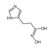 N-hydroxy-3-(1H-imidazol-5-yl)propanamide结构式