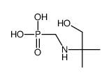 [(1-hydroxy-2-methylpropan-2-yl)amino]methylphosphonic acid Structure