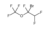 Ethane, 1-bromo-1,2,2-trifluoro-1-(trifluoromethoxy) Structure