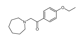 2-(azepan-1-yl)-1-(4-ethoxyphenyl)ethanone结构式