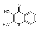 2-amino-3-hydroxythiochromen-4-one Structure