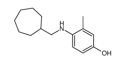 4-[(CYCLOHEPTYLMETHYL)-AMINO]-3-METHYL-PHENOL picture