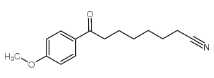8-(4-methoxyphenyl)-8-oxooctanenitrile结构式