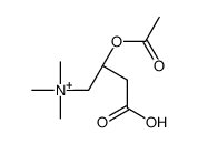 [(2R)-2-acetyloxy-3-carboxypropyl]-trimethylazanium结构式