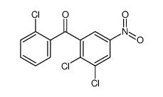 (2-chlorophenyl)-(2,3-dichloro-5-nitrophenyl)methanone Structure