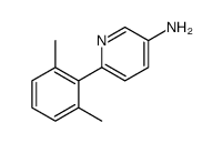 3-Pyridinamine, 6-(2,6-dimethylphenyl)结构式