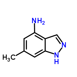 6-Methyl-1H-indazol-4-amine Structure