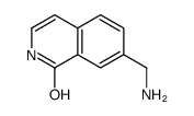 7-(Aminomethyl)-1(2H)-isoquinolinone Structure