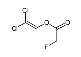 2,2-dichloroethenyl 2-fluoroacetate Structure