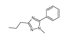 1-methyl-5-phenyl-3-propyl-1,2,4-triazole Structure