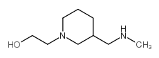 2-[3-(methylaminomethyl)piperidin-1-yl]ethanol Structure