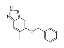 6-methyl-5-phenylmethoxy-1H-indazole Structure