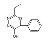 (6R)-2-ethyl-6-phenyl-4H-1,3,4-oxadiazin-5-one Structure