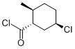 Cyclohexanecarbonyl chloride, 5-chloro-2-methyl-, (1alpha,2beta,5beta)- (9CI) Structure