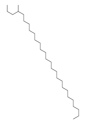 4-methylheptacosane Structure