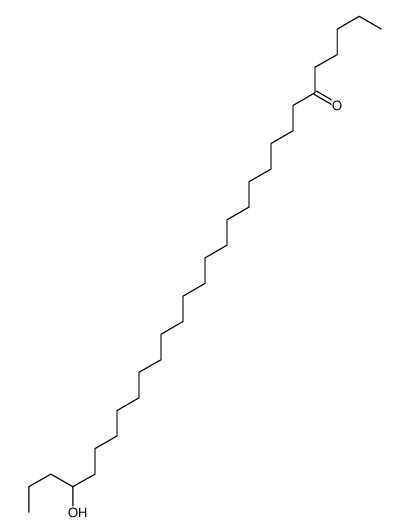 27-hydroxytriacontan-6-one Structure