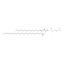 C22 Sphingomyelin (d18:1/22:0) Structure
