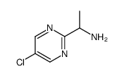 1-(5-chloropyrimidin-2-yl)ethanamine结构式