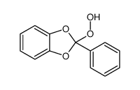 2-hydroperoxy-2-phenyl-1,3-benzodioxole结构式