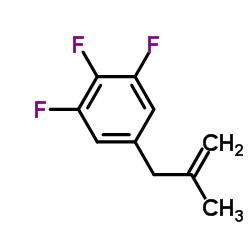 1,2,3-Trifluoro-5-(2-methyl-2-propen-1-yl)benzene Structure