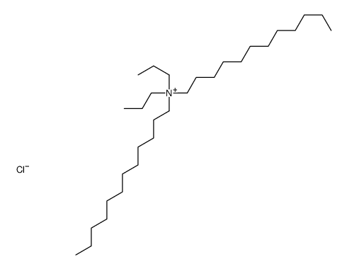 didodecyl(dipropyl)azanium,chloride Structure