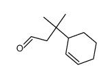 3-Cyclohex-2-enyl-3-methyl-butyraldehyde Structure