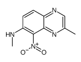 3-methyl-5-nitro-N-(trideuteriomethyl)quinoxalin-6-amine Structure