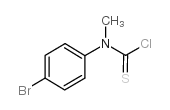 N-(4-BROMOPHENYL)-N-METHYLTHIOCARBAMOYL CHLORIDE structure