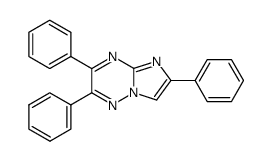 2,3,6-triphenyl-imidazo[1,2-b][1,2,4]triazine Structure