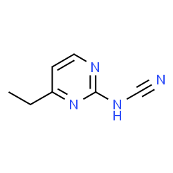 Cyanamide, (4-ethyl-2-pyrimidinyl)- (9CI) structure