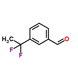 3-(1,1-Difluoroethyl)benzaldehyde structure