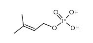 3-methylbut-2-enyl hydrogen phosphate Structure