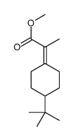 methyl 2-(4-tert-butylcyclohexylidene)propanoate结构式