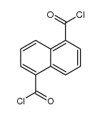 naphthalene-1,5-dicarbonyl dichloride结构式