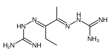 ethylmethylglyoxal bis(guanylhydrazone)结构式