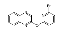 2-(6-Bromo-pyridin-2-yloxy)-quinoxaline结构式