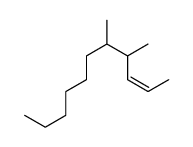 (E)-4,5-dimethylundec-2-ene结构式