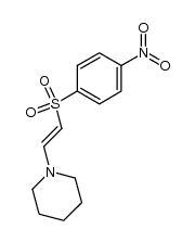 β-piperidyl aminovinyl sulfone结构式