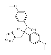 (1S,2R)-1,2-bis(4-methoxyphenyl)-3-(1,2,4-triazol-1-yl)propane-1,2-diol Structure