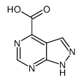 1H-pyrazolo[3,4-d]pyrimidine-4-carboxylic acid structure