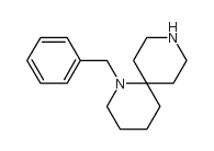 1,9-Diazaspiro[5.5]undecane, 1-(phenylmethyl)- structure